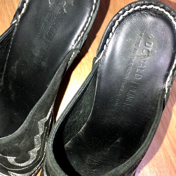 Donald J. Pliner Bozza Mules Slip On Heels Shoes - Picture 5 of 10